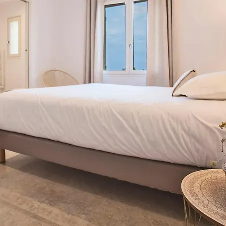 Palmier De 3 Piscine Commune Chauffee דירה